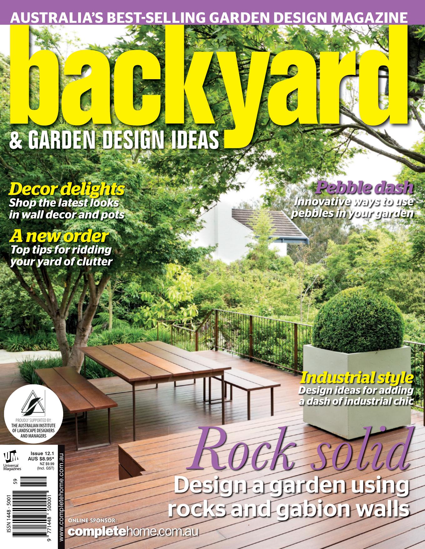 Backyard & Garden Design Ideas Magazine Issue 12.1 by Unknow