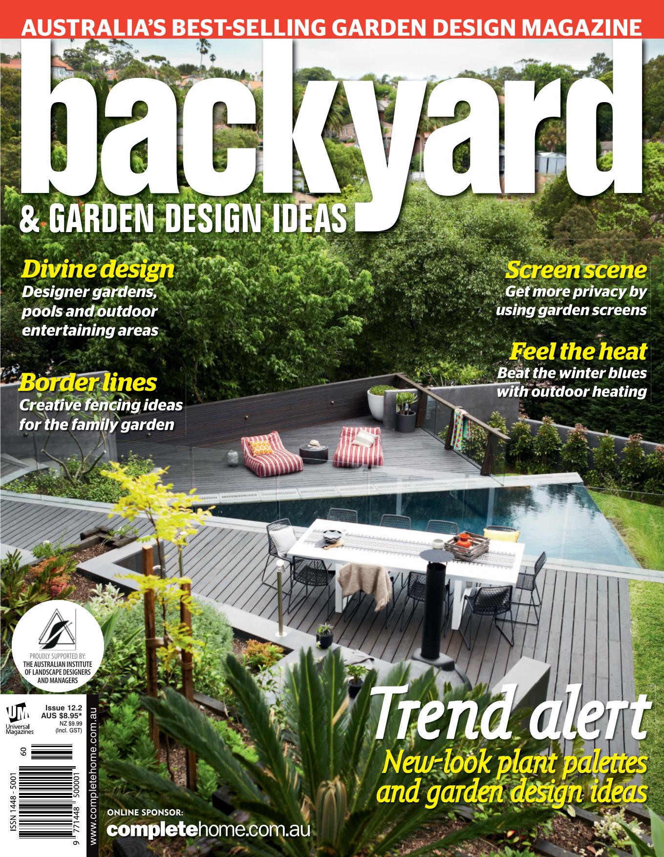 Backyard & Garden Design Ideas Magazine Issue 12.2 by Unknow