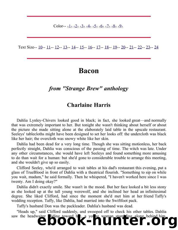 Bacon 7.2 by Charlaine Harris