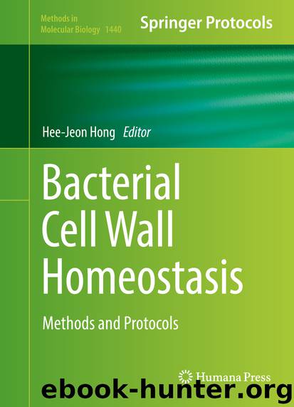 Bacterial Cell Wall Homeostasis by Hee-Jeon Hong