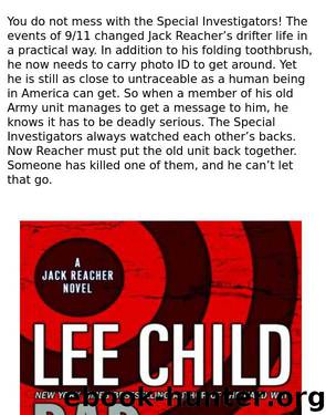 Bad Luck and Trouble - v4 by Lee Child