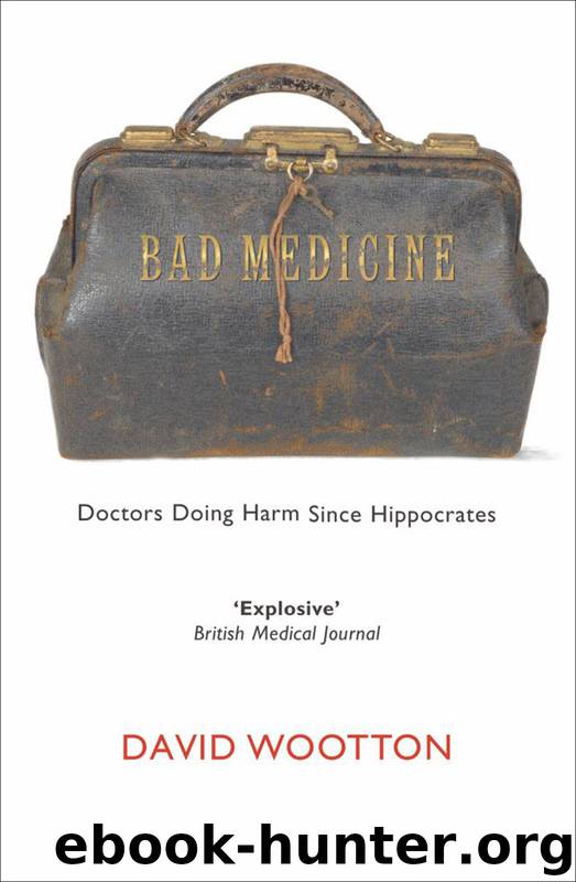 Bad Medicine by Wootton David;