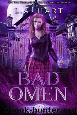 Bad Omen: A Paranormal Reverse Harem Romance (Wicked Academy Book 2) by L.A. Hart & Lane Hart