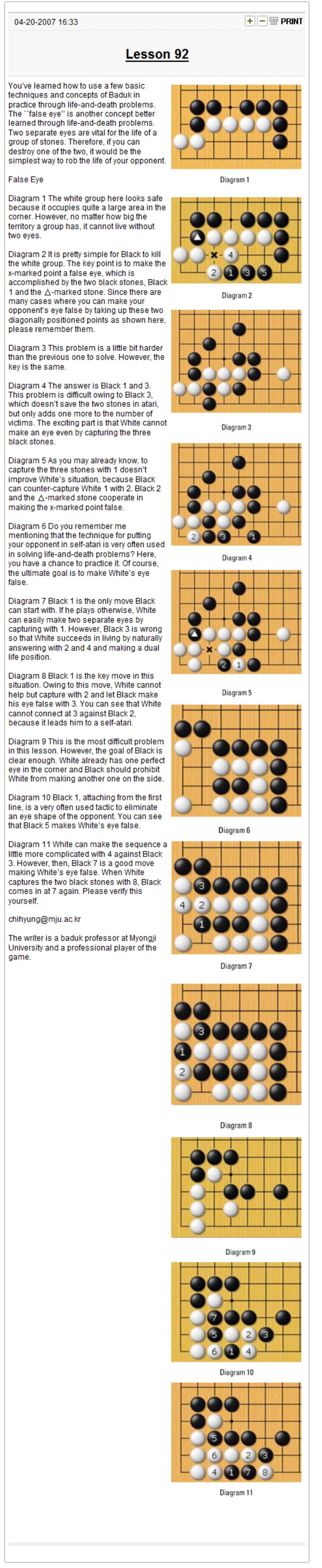 Baduk Made Fun and Easy-92-157 by Unknown