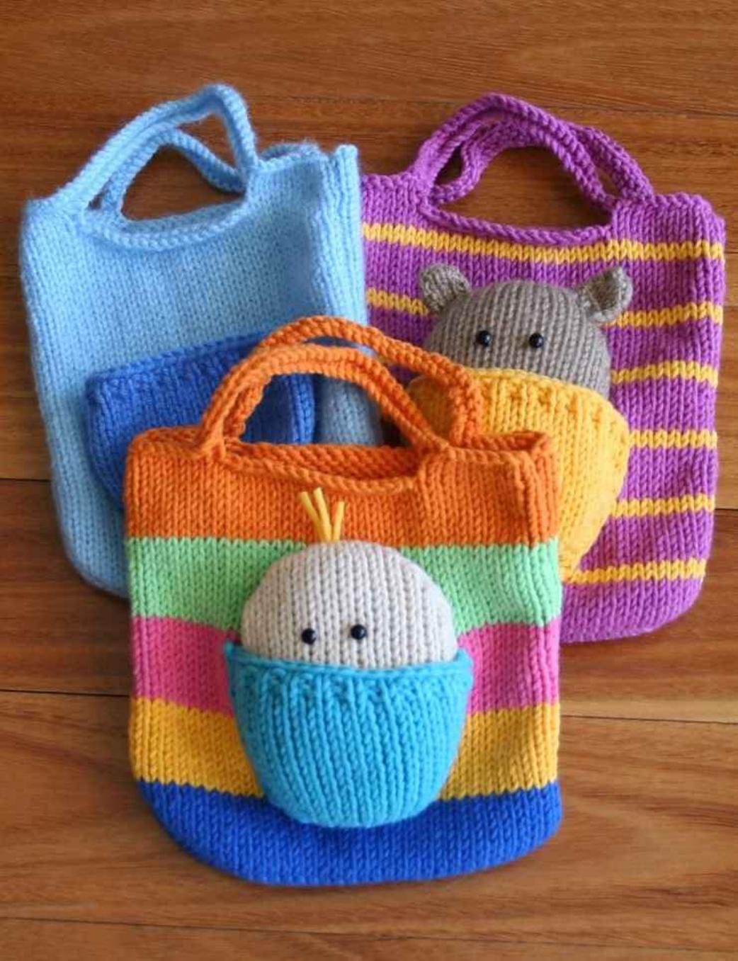 Bag for: Wrapped up Baby. Knitting Pattern by Samios A. Carry