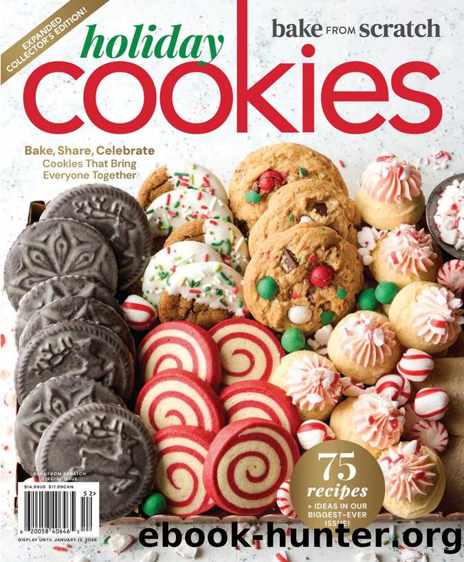 Bake from Scratch Holiday Cookies 2025 by Unknown