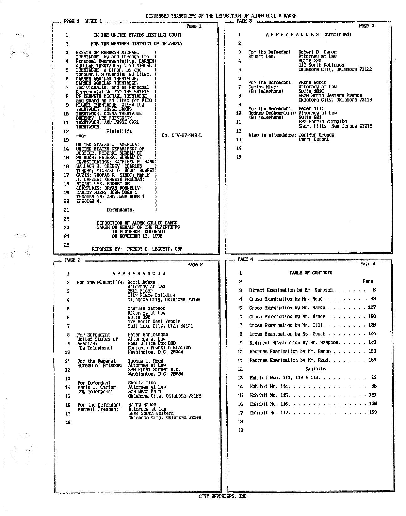 Baker 11.13.96 by Unknown