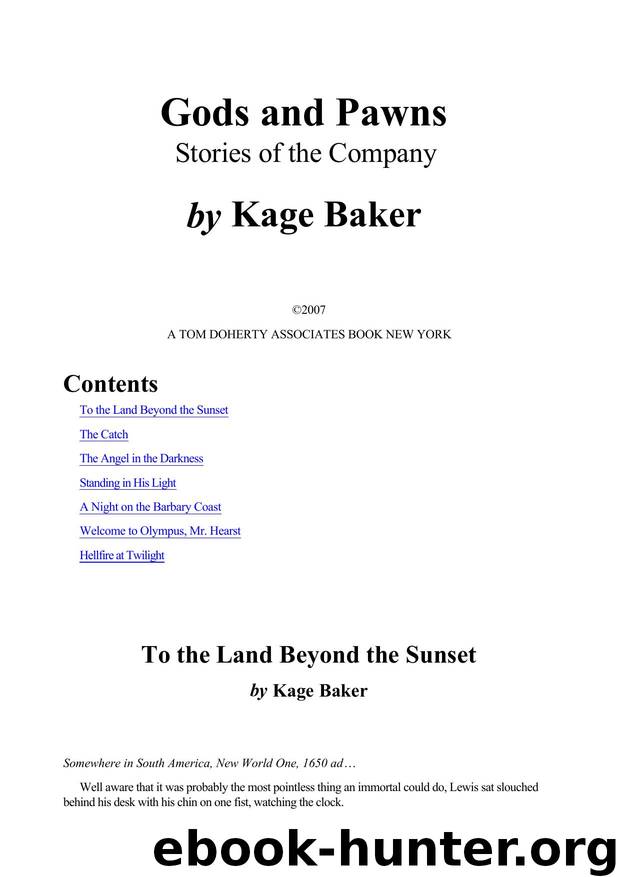 Baker, Kage - Company 08 - God's & Pawns by Baker Kage