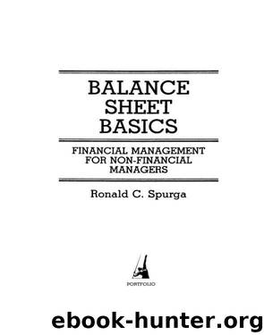 Balance Sheet Basics by Ronald C. Spurga
