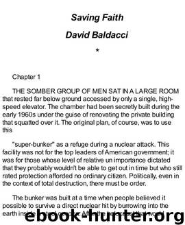 Baldacci, David - SavingFaith by Baldacci David