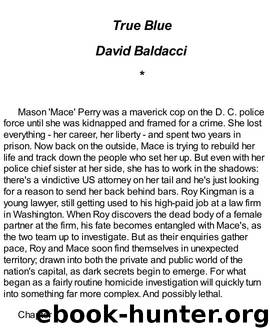 Baldacci, David - True Blue by Baldacci David
