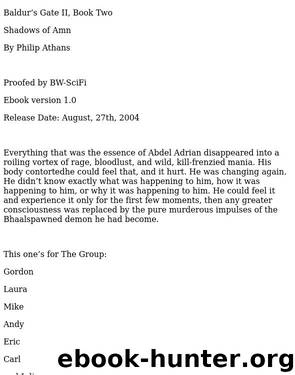 Baldur's Gate II Shadows of Amn by Athans Philip