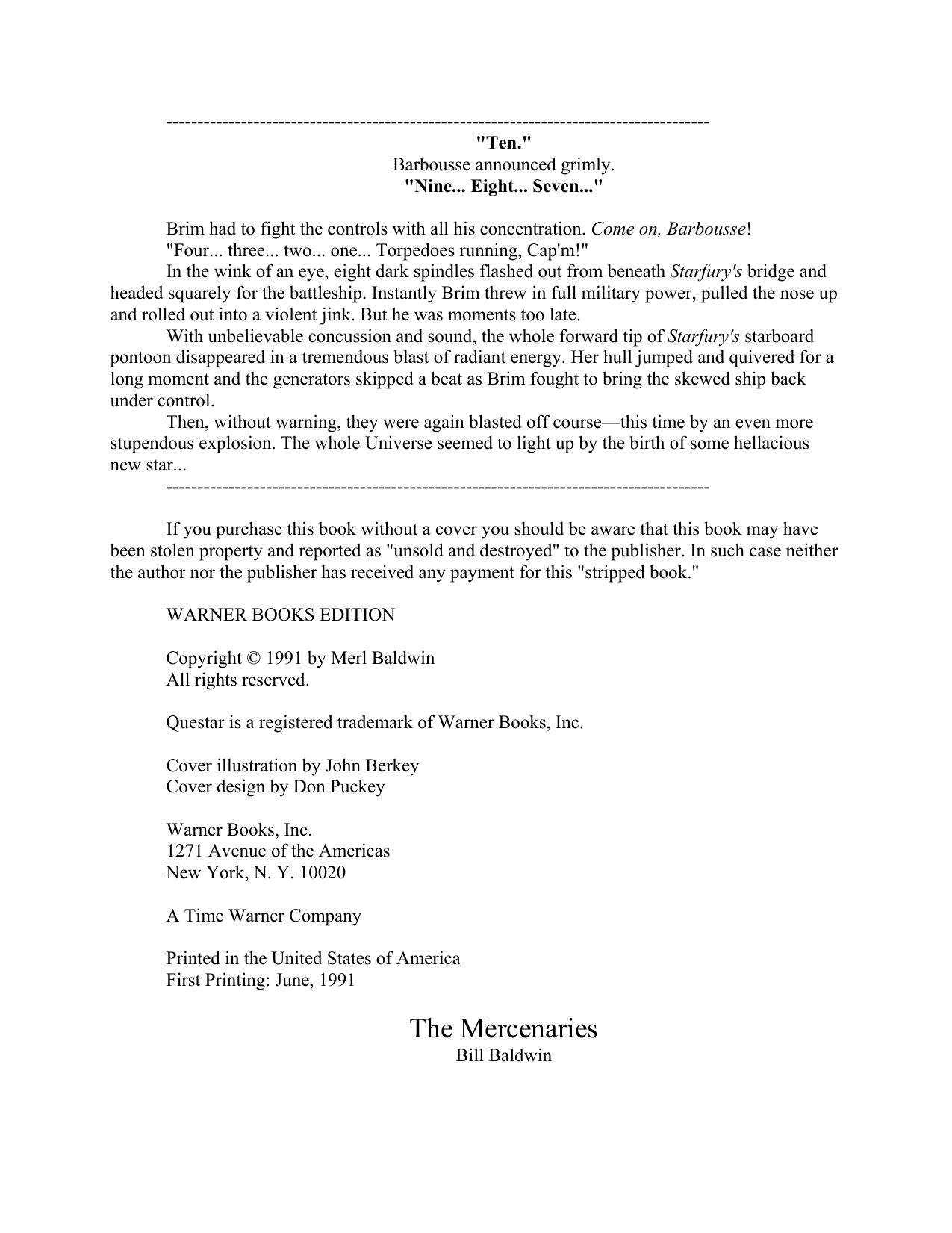 Baldwin, Bill - Helmsman 04 - The Mercenaries by Baldwin Bill