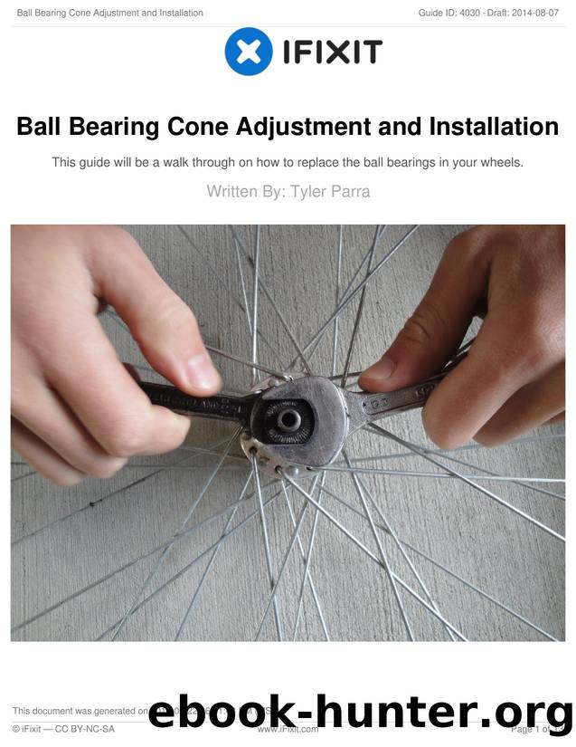 Ball Bearing Cone Adjustment and Installation by Unknown