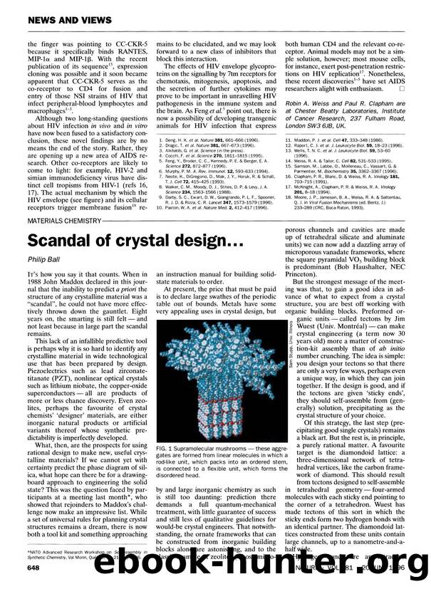 Ball, Philip by Scandal of crystal design... (1996)
