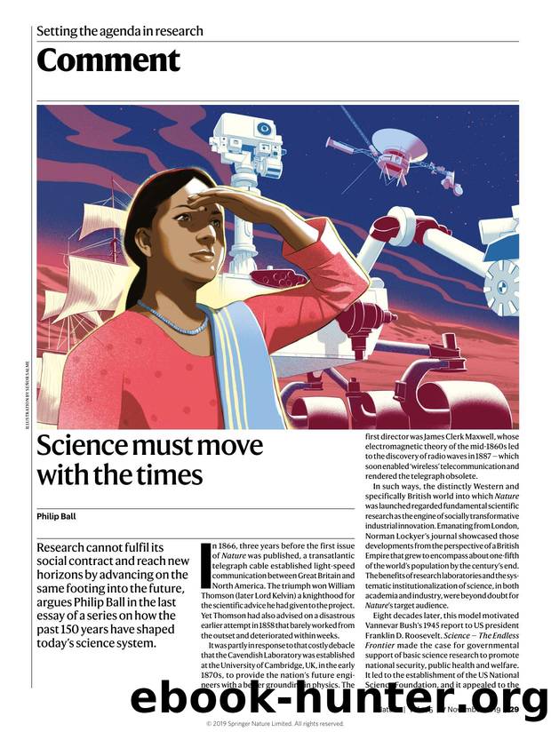Ball, Philip by Science must move & the times (2019)