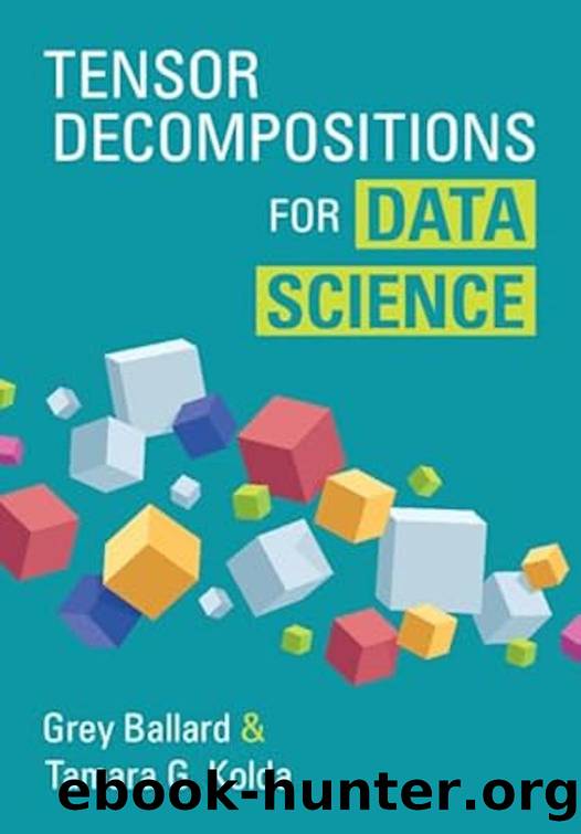 Ballard G., Kolda T. G. - Tensor Decompositions for Data Science by 2025