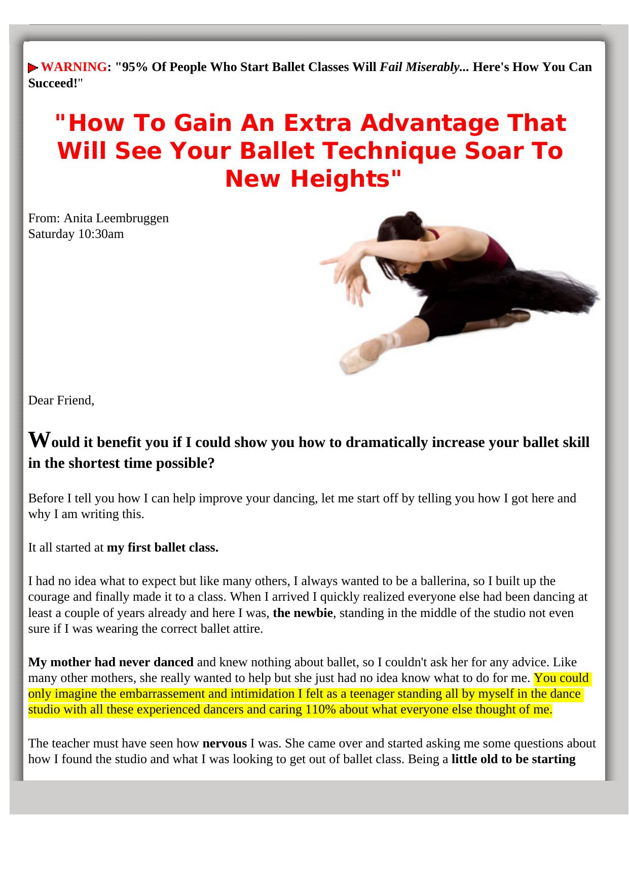 Ballet Bible Dancing Instruction. by Best of Kuszter's Collection