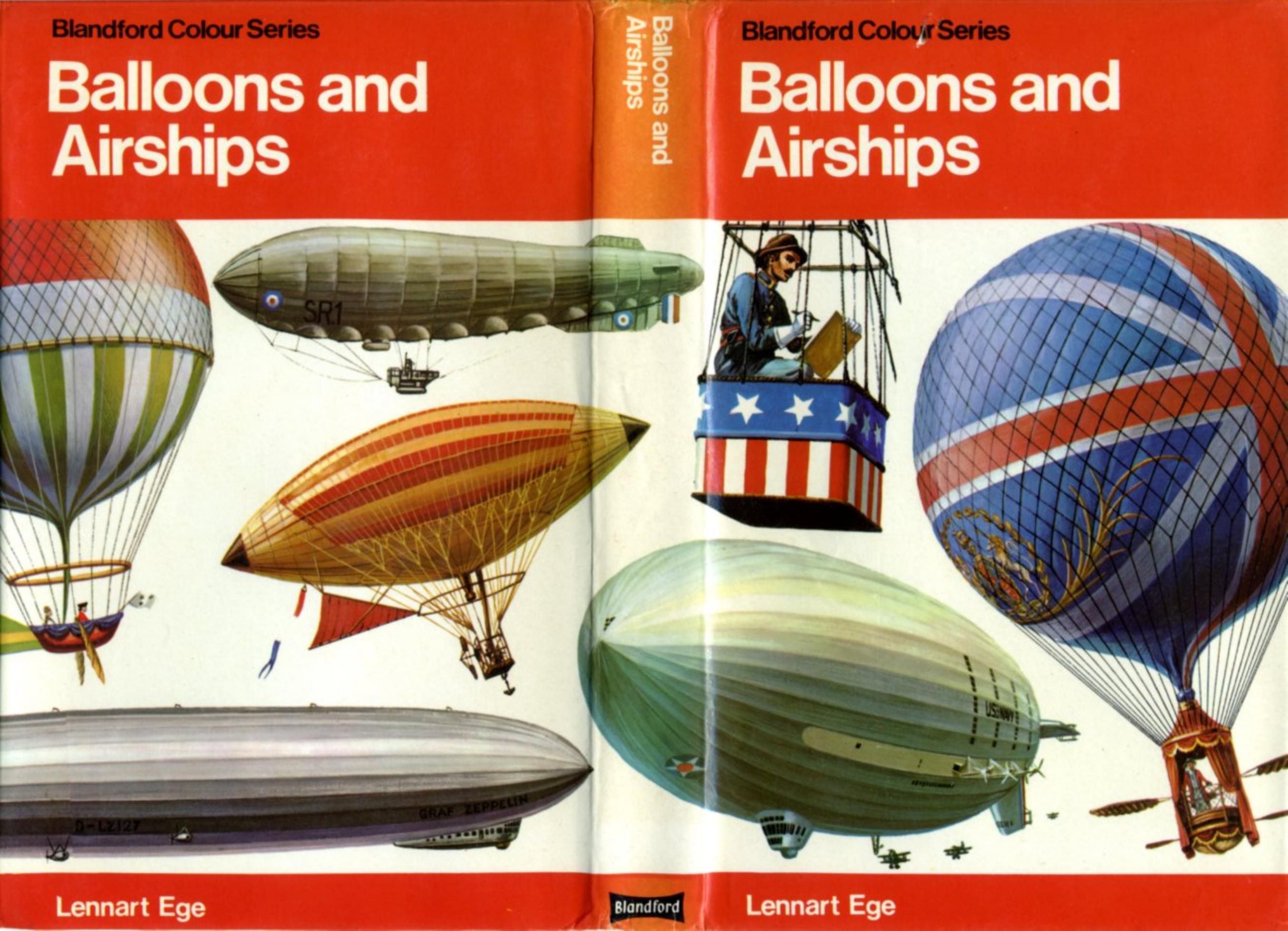 Balloons and Airships, 1783-1973 (The Pocket Encylopedia of World Aircraft in Colour) by Unknow