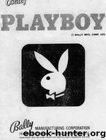 Bally Playboy Manual by Unknown