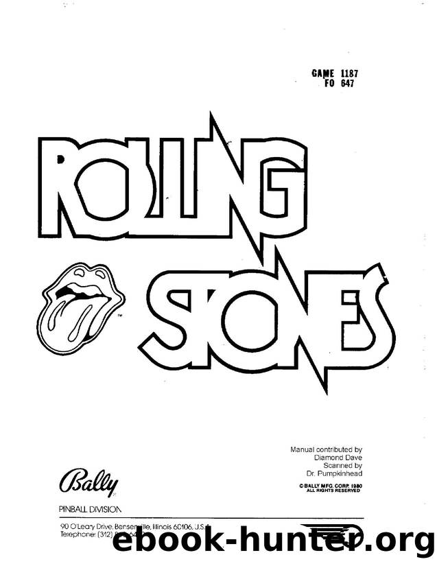Bally Rolling Stones by AntoPISa