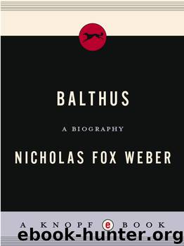 Balthus by Nicholas Fox Weber
