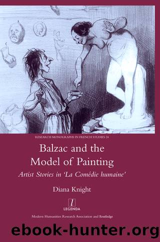 Balzac and the Model of Painting by Knight Diana