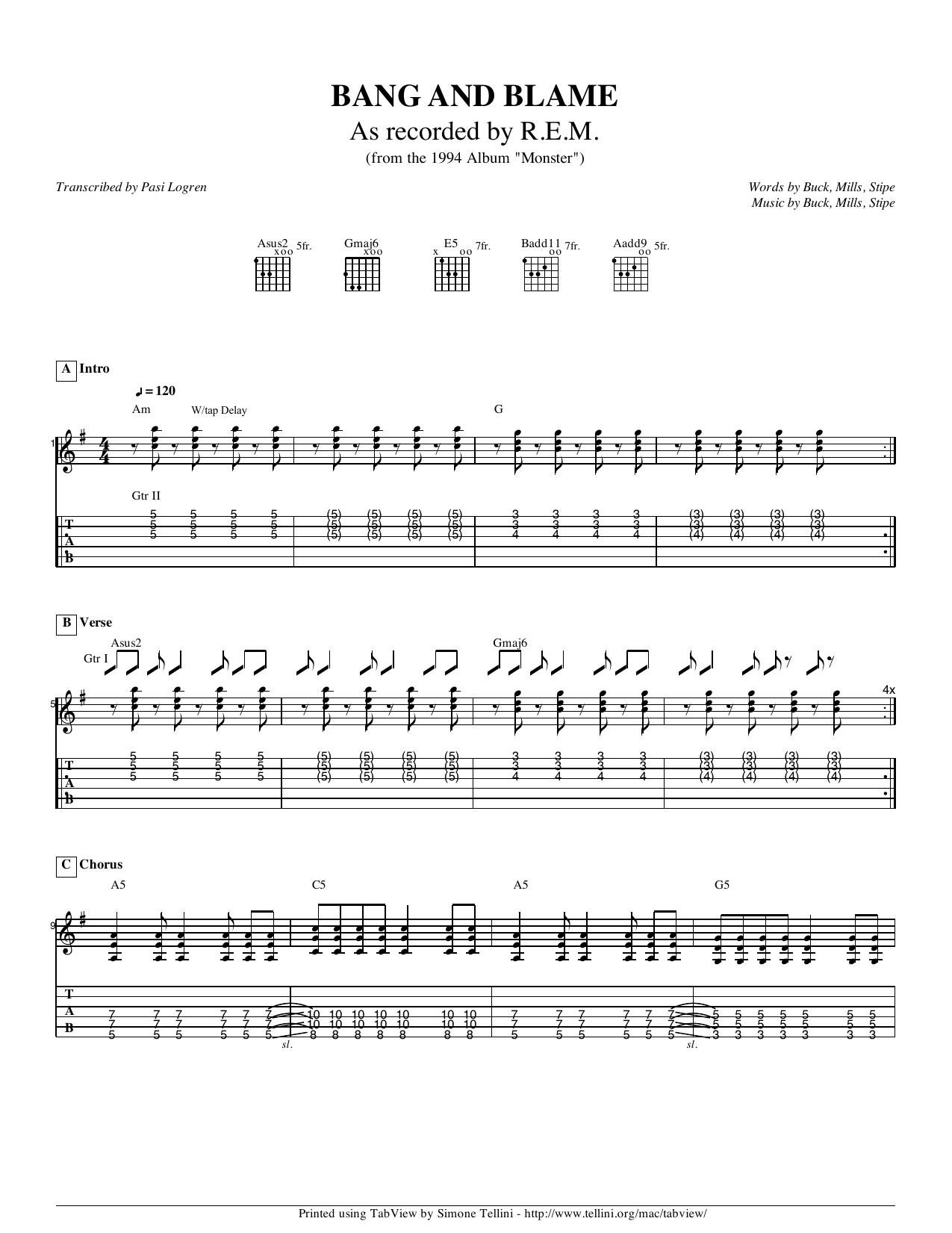 Bang and Blame by Micah Mata