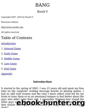 Bang: The Pickup Bible That Helps You Get More Lays by The Pickup Bible That Helps You Get More Lays