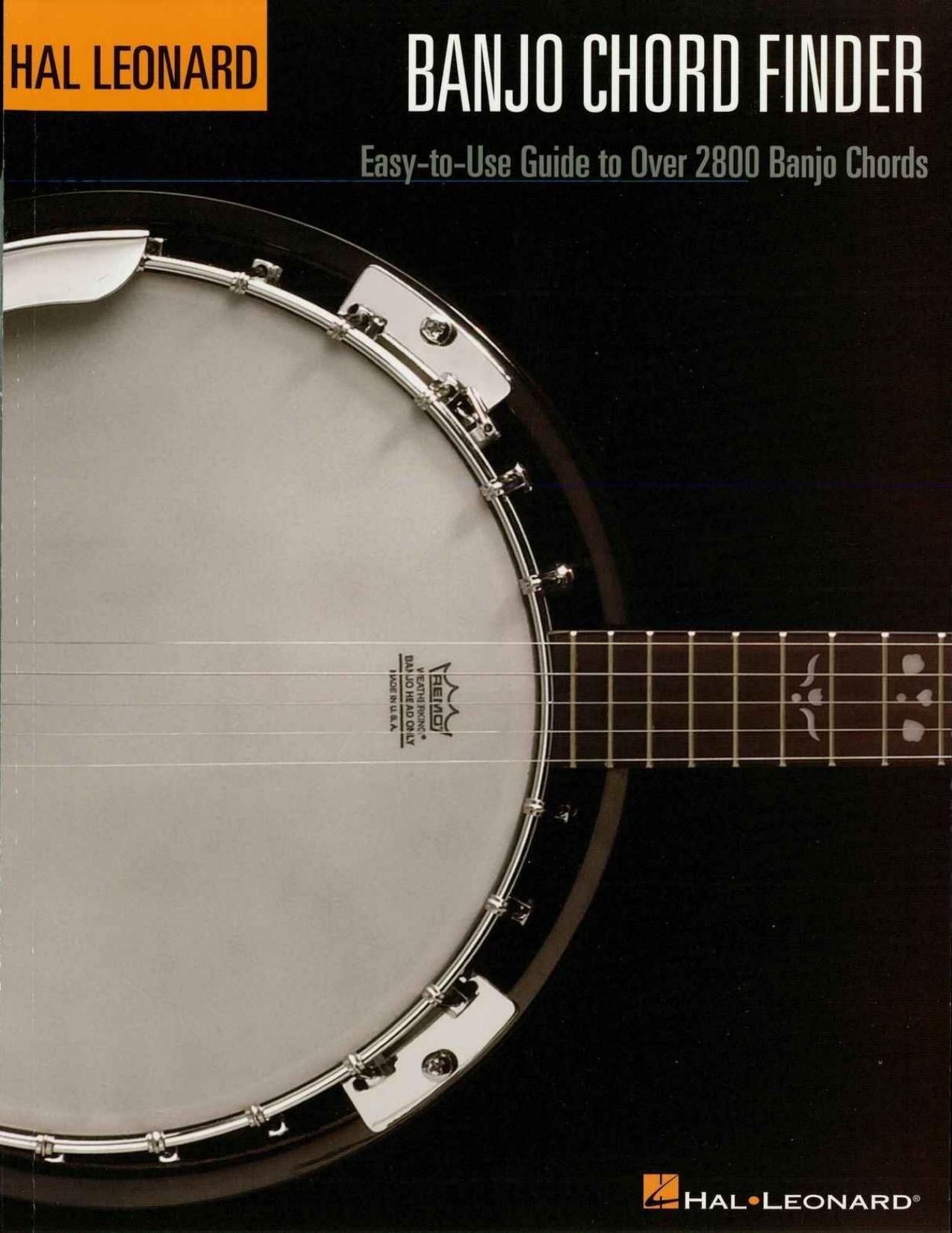 Banjo Chord Finder - Easy-to-Use Guide to Over 2,800 Banjo Chords by Chaud Johnson
