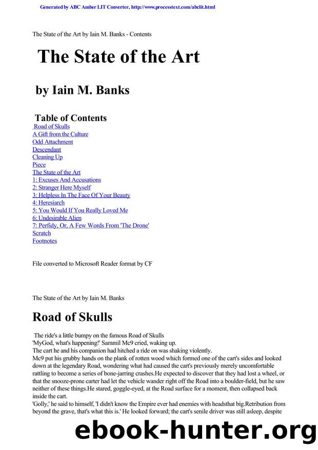 Banks, Iain - Culture 03 - State of the Art by Banks Iain