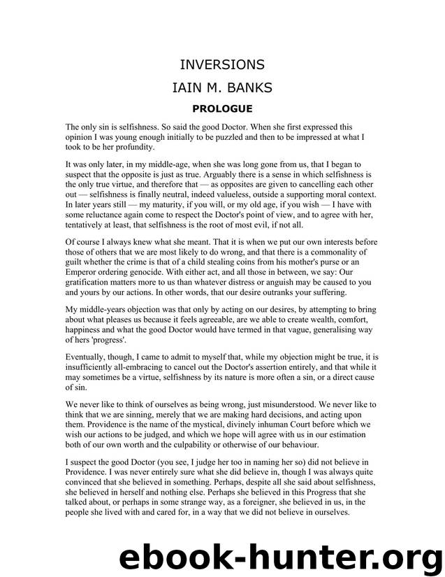 Banks, Iain - Inversions by Banks Iain