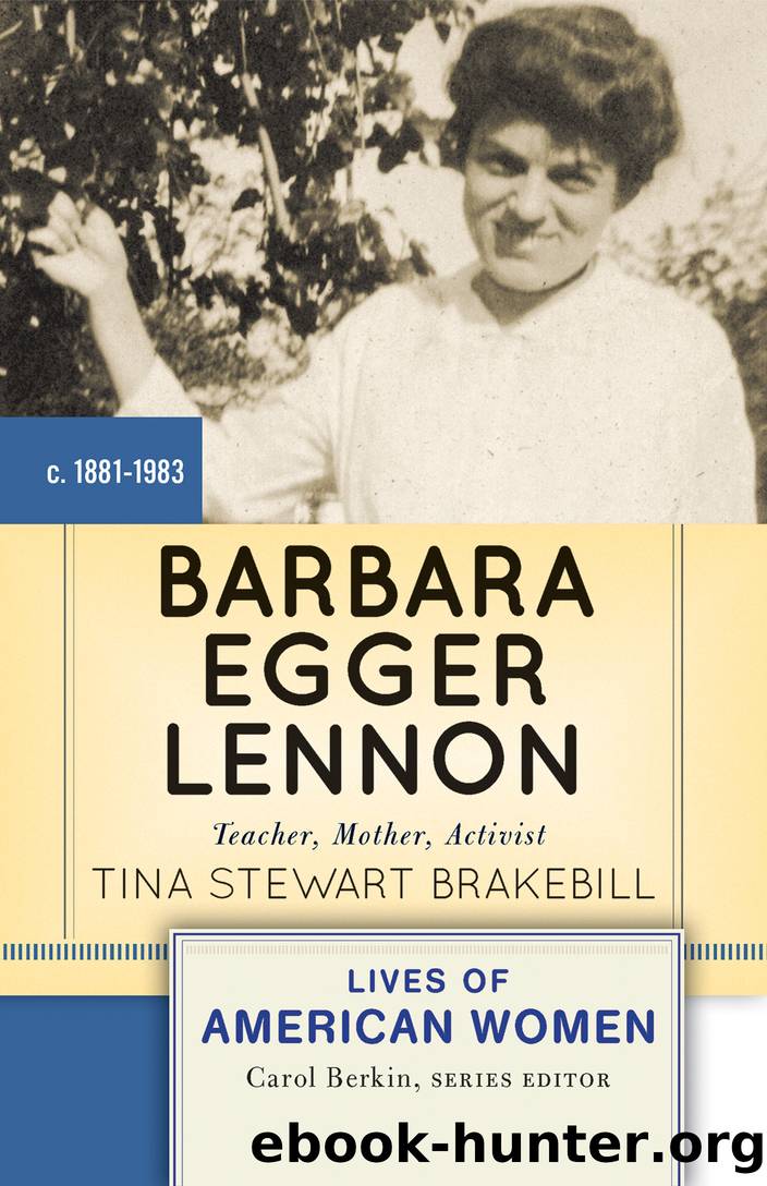 Barbara Egger Lennon by Tina Stewart Brakebill