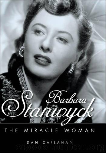 Barbara Stanwyck by Dan Callahan
