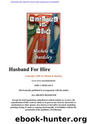 Bardsley, Michele by Husband For Hire