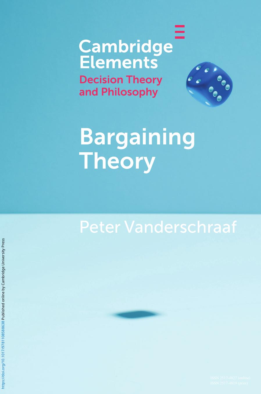 Bargaining Theory by Peter Vanderschraaf