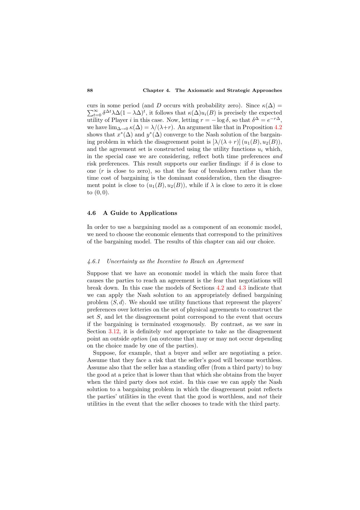 Bargaining and Markets by Martin J. Osborne