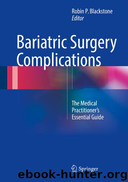 Bariatric Surgery Complications by Robin P. Blackstone