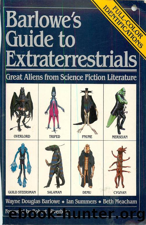 Barlowe's Guide To Extraterrestrials by Unknown