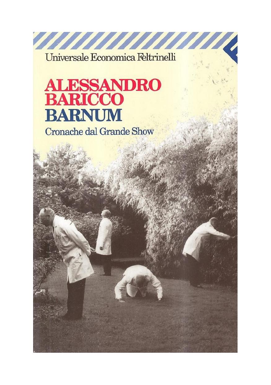 Barnum by Alessandro Baricco