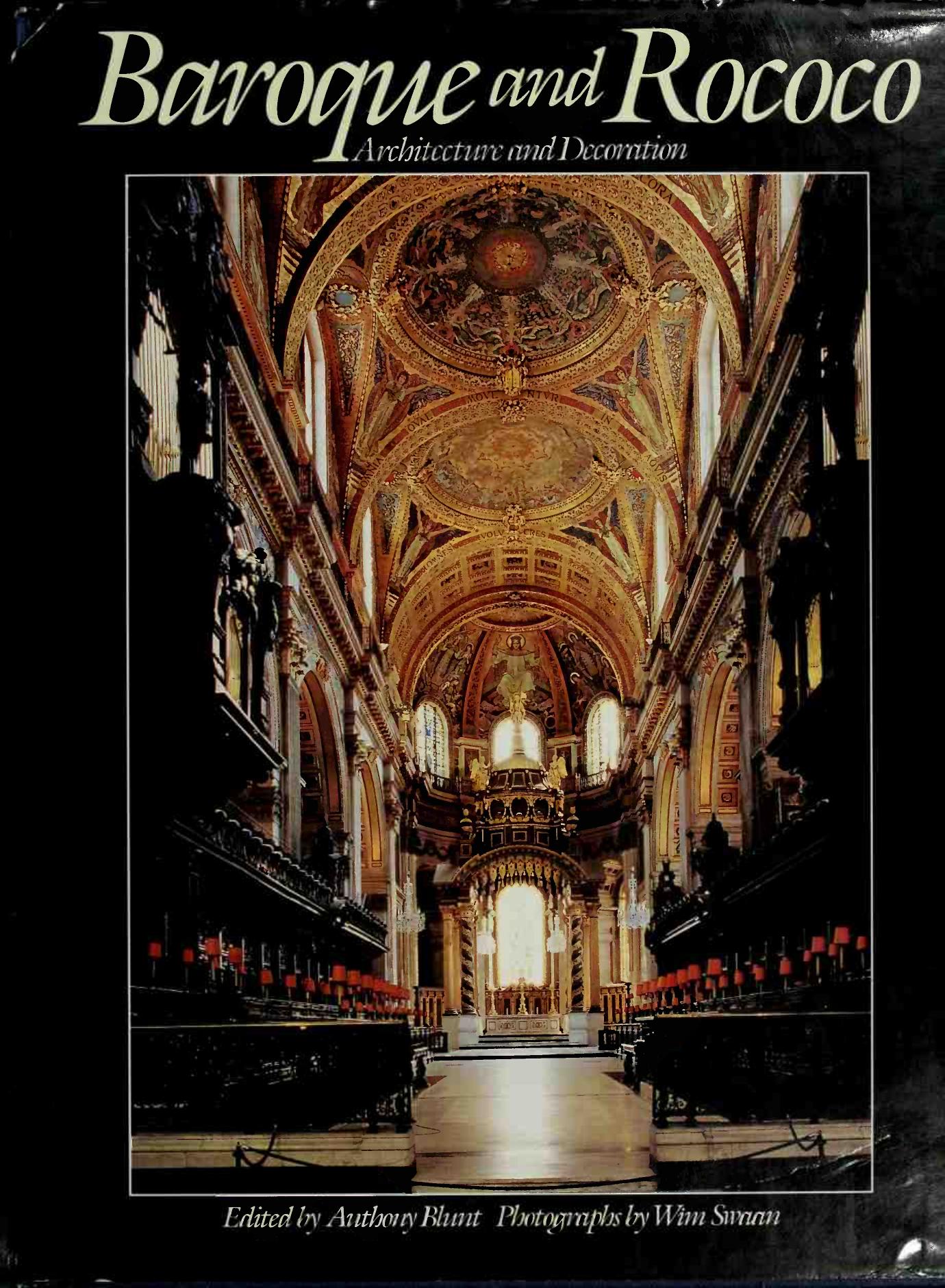 Baroque and Rococo - Architecture and Decoration by Unknow