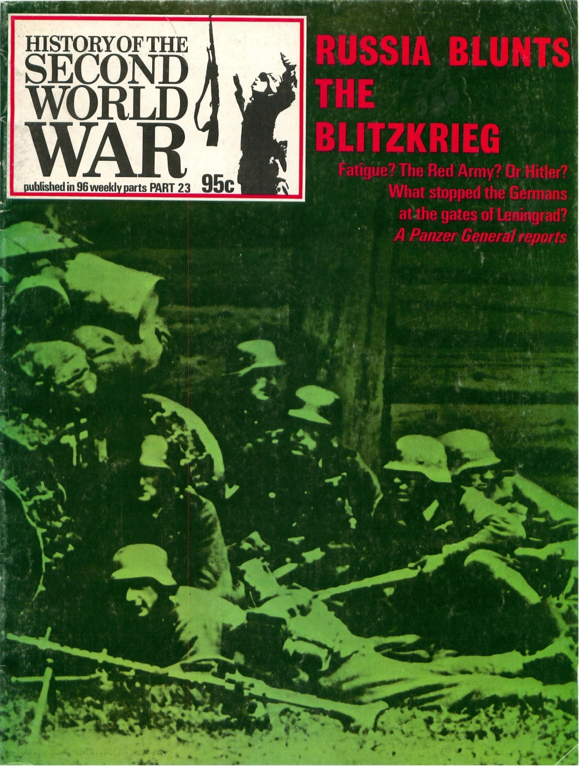 Barrie Pitt-History of the Second World War by Russia Blunts the Blitzkrieg. Part 23-Marshall Cavendish Promotions Ltd. (1973)