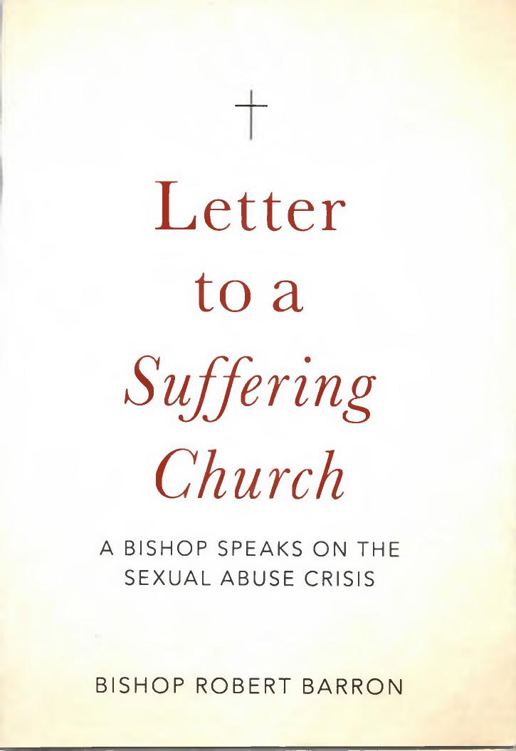 Barron by Letter to a Suffering Church. A Bishop Speaks on the Sexual Abuse Crisis (2019)