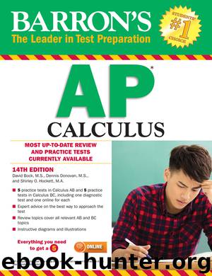 Barron's AP Calculus by David Bock