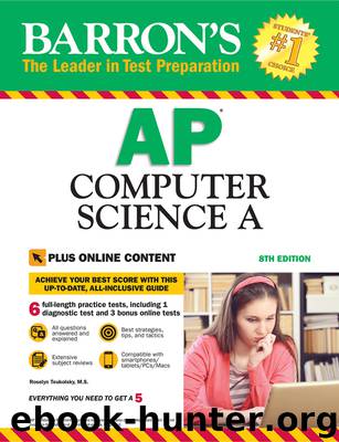 Barron's AP Computer Science a with Online Tests by Roselyn Teukolsky