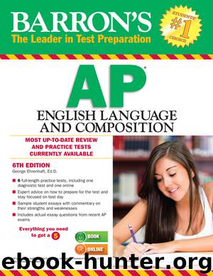 Barron's AP English Language and Composition by George Ehrenhaft