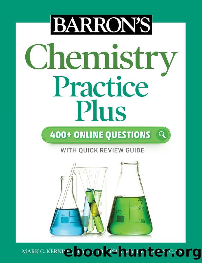 Barron's Chemistry Practice Plus by Mark Kernion