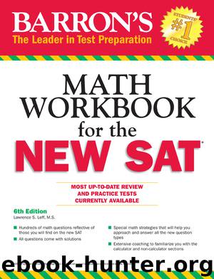 Barron's SAT Math Workbook by Lawrence S. Leff