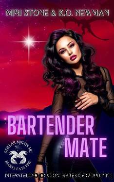 Bartender Mate: An Alien Why Choose Motorcycle Romance (Interstellar Dragon Mates of Drakonis Book 1) by K.O. Newman & Miri Stone