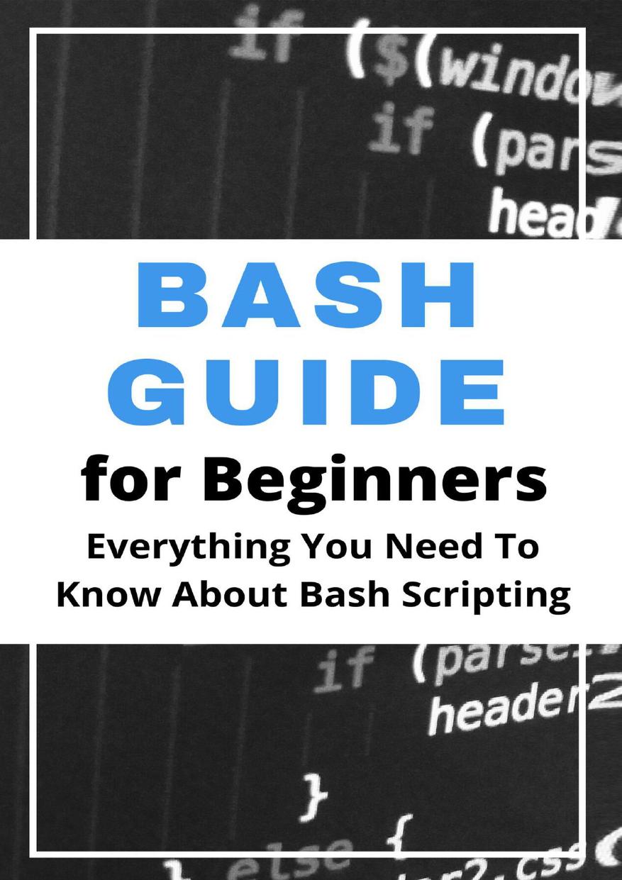 Bash Guide For Beginners: Everything You Need To Know About Bash Scripting by Peevy Gustavo